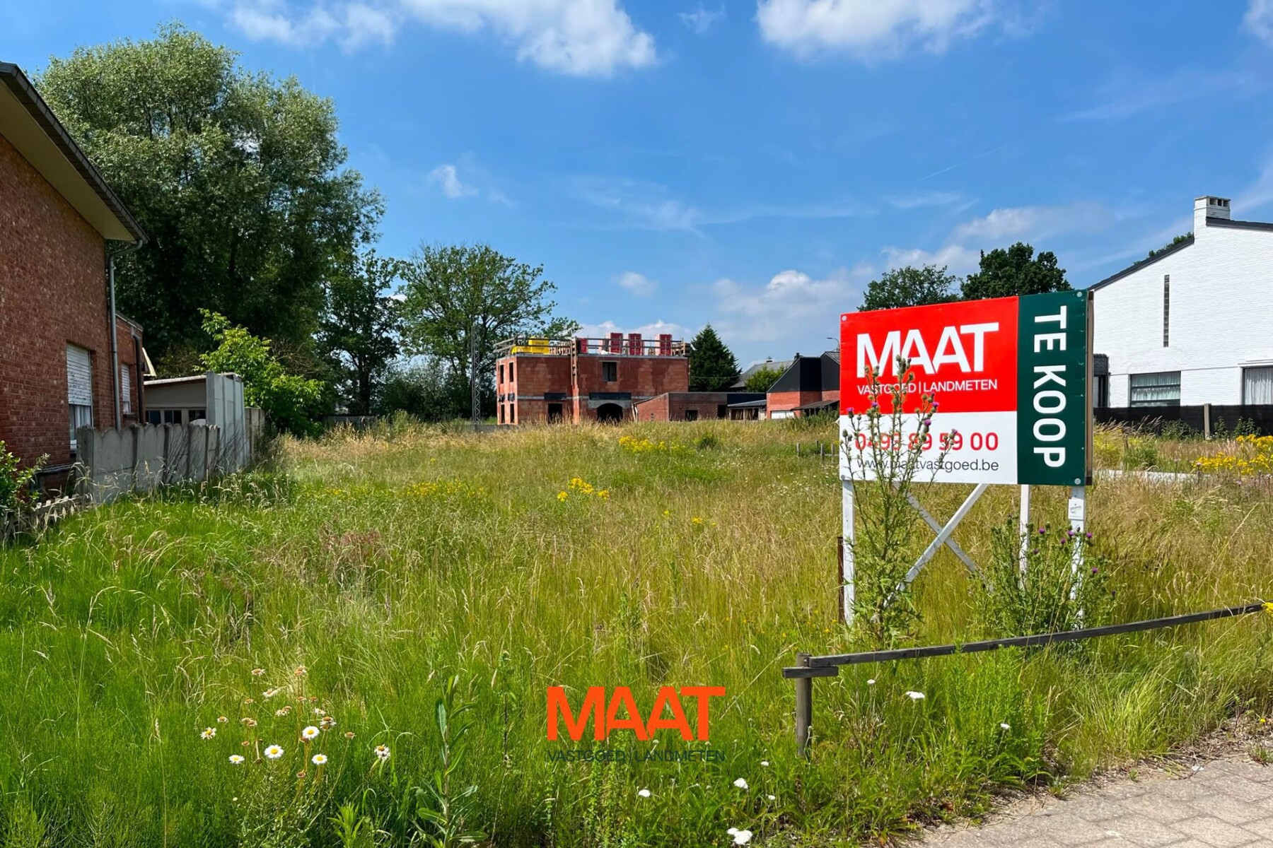 Bouwgrond HOB met west tuin Pompoenstraat 4 2222 Heist-op-den-Berg 79533767