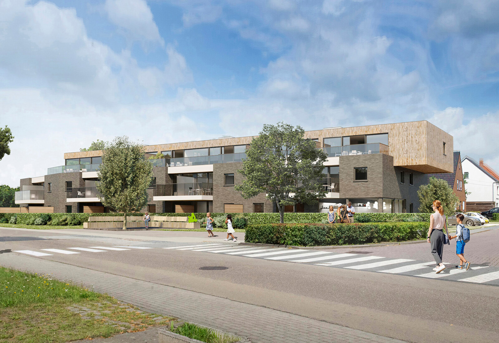 Penthouse met ruim Z-terras Oude Mechelsebaan 354 3200 Aarschot 51518620