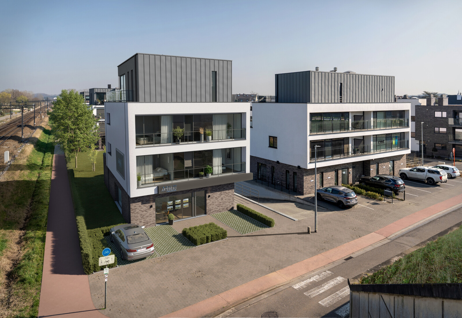Nieuwbouwappartement met 2 slaapkamers Sasstraat 24 3200 Aarschot 48497395