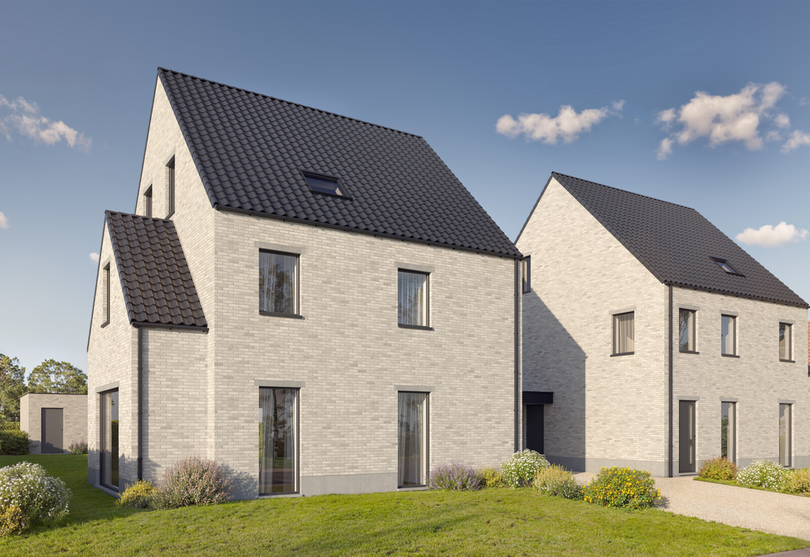 Nieuwbouwproject 6% BTW - 2 open bebouwingen te Hulshout Molenstraat  15 2235 Hulshout 80800571