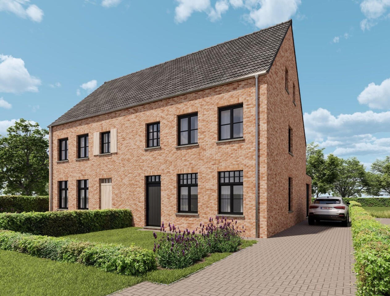 BEEK 6 - 6 landelijke nieuwbouwwoningen Beek  33 2275 Lille 79864834