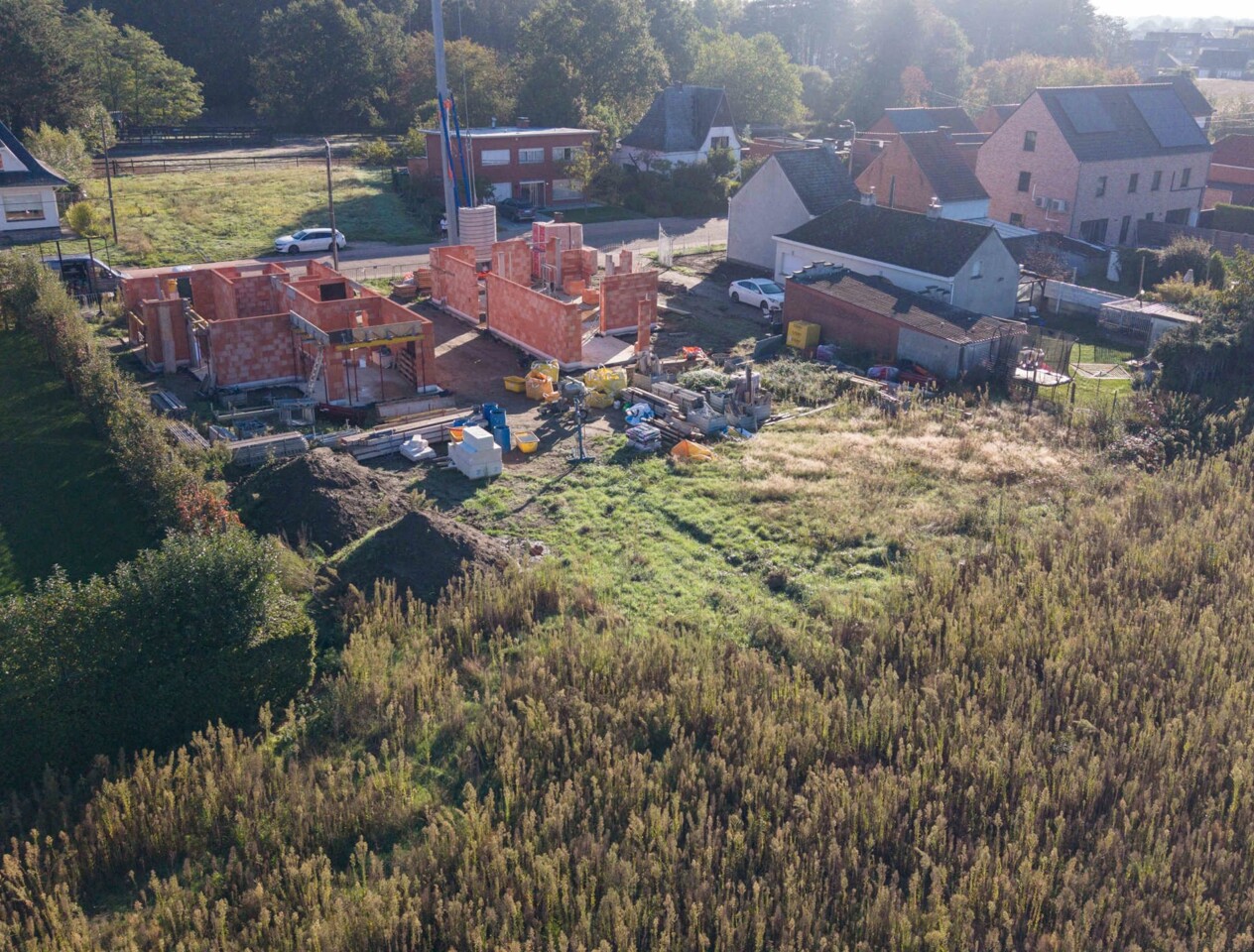 Nieuwbouwproject 6% BTW - 2 open bebouwingen te Hulshout Molenstraat  15 2235 Hulshout 80800560