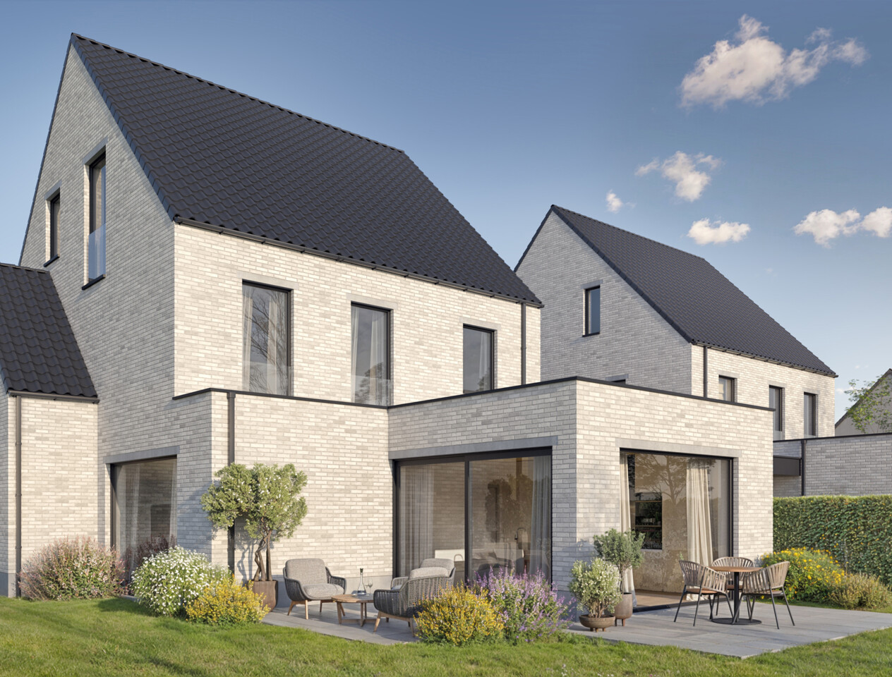 Nieuwbouwproject 6% BTW - 2 open bebouwingen te Hulshout Molenstraat  15 2235 Hulshout 80800573