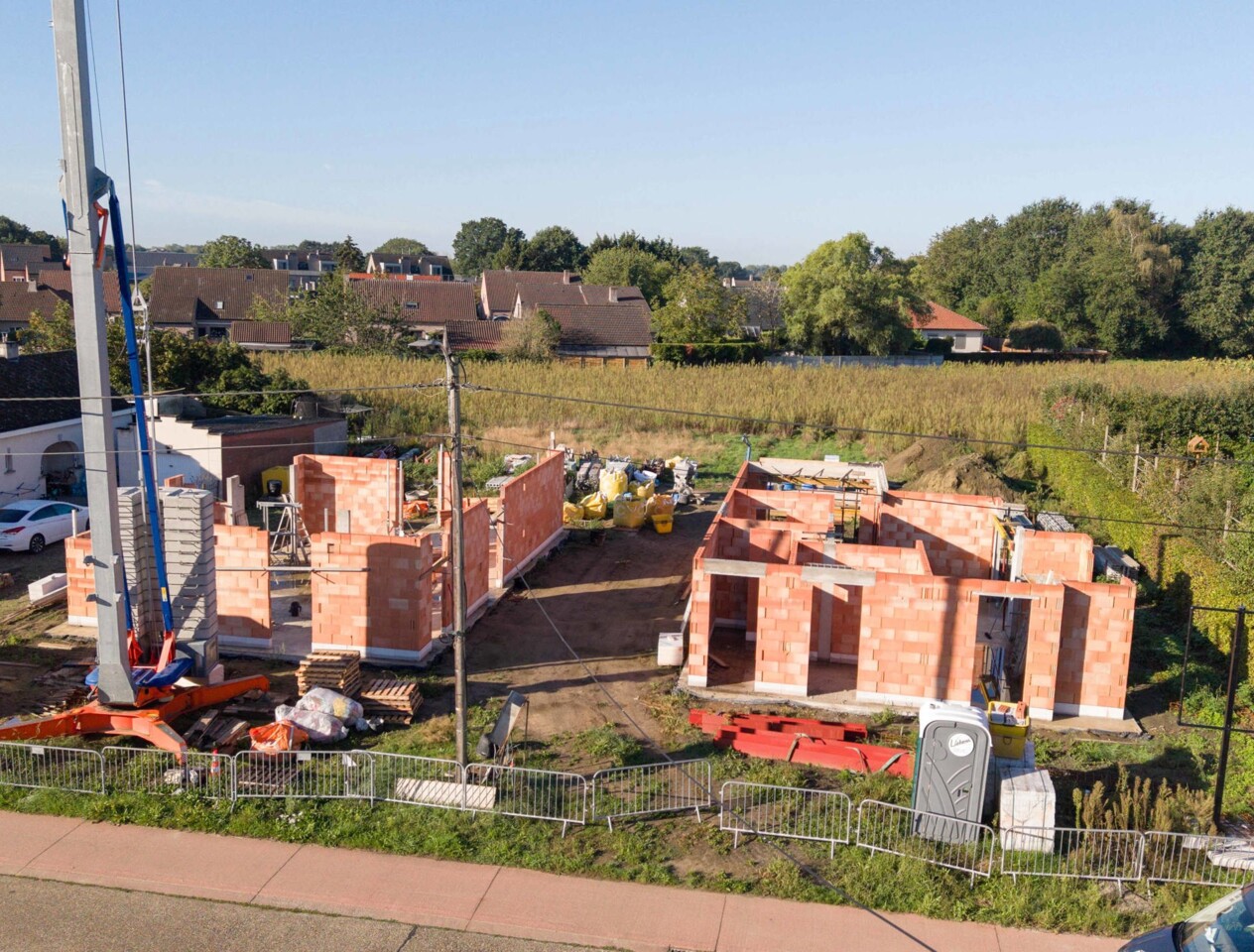 Nieuwbouwproject 6% BTW - 2 open bebouwingen te Hulshout Molenstraat  15 2235 Hulshout 80800561