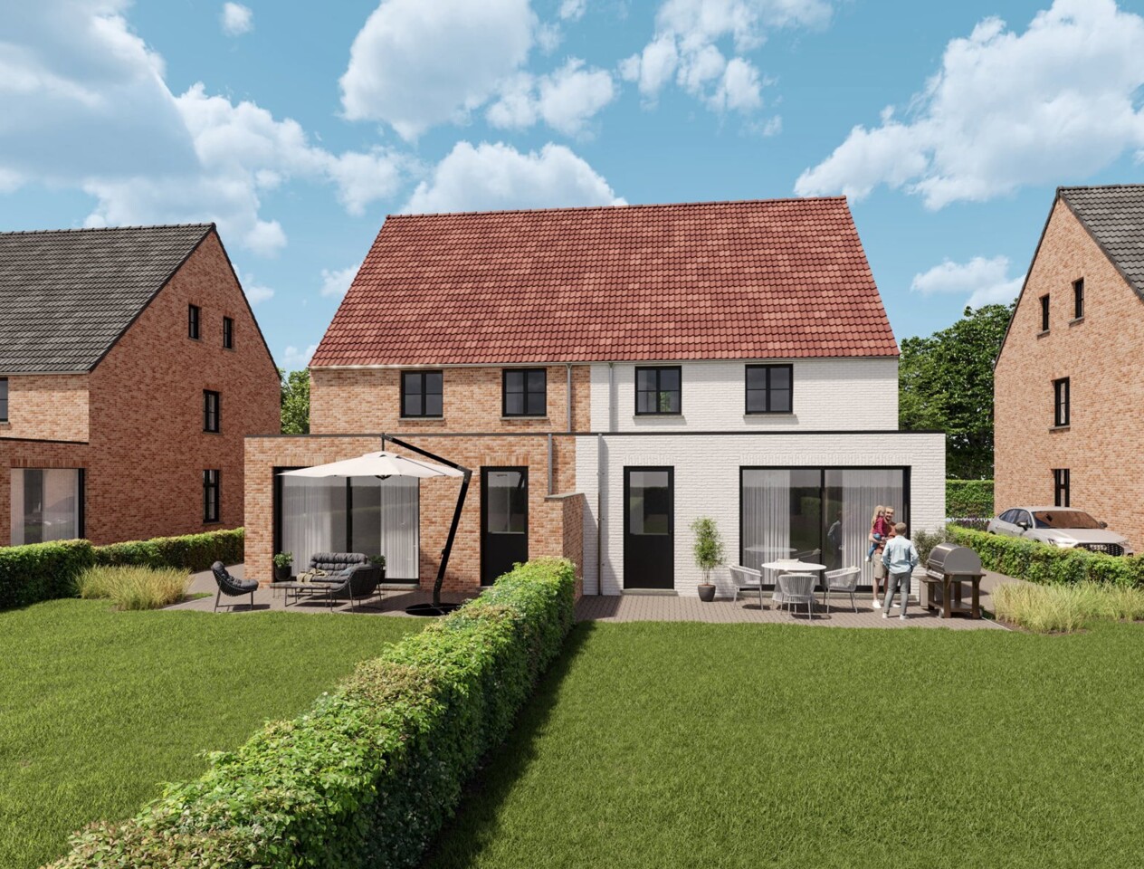 BEEK 6 - 6 landelijke nieuwbouwwoningen Beek  33 2275 Lille 79864837