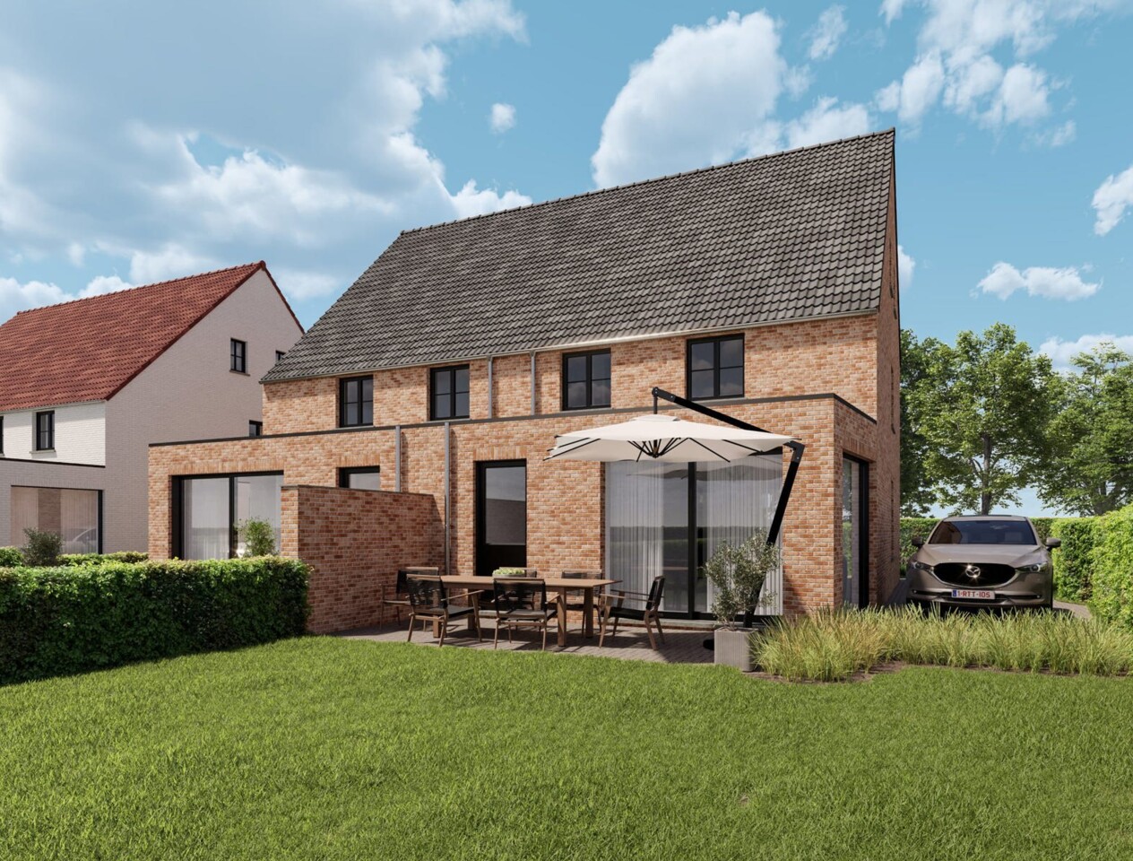 BEEK 6 - 6 landelijke nieuwbouwwoningen Beek  33 2275 Lille 79864835