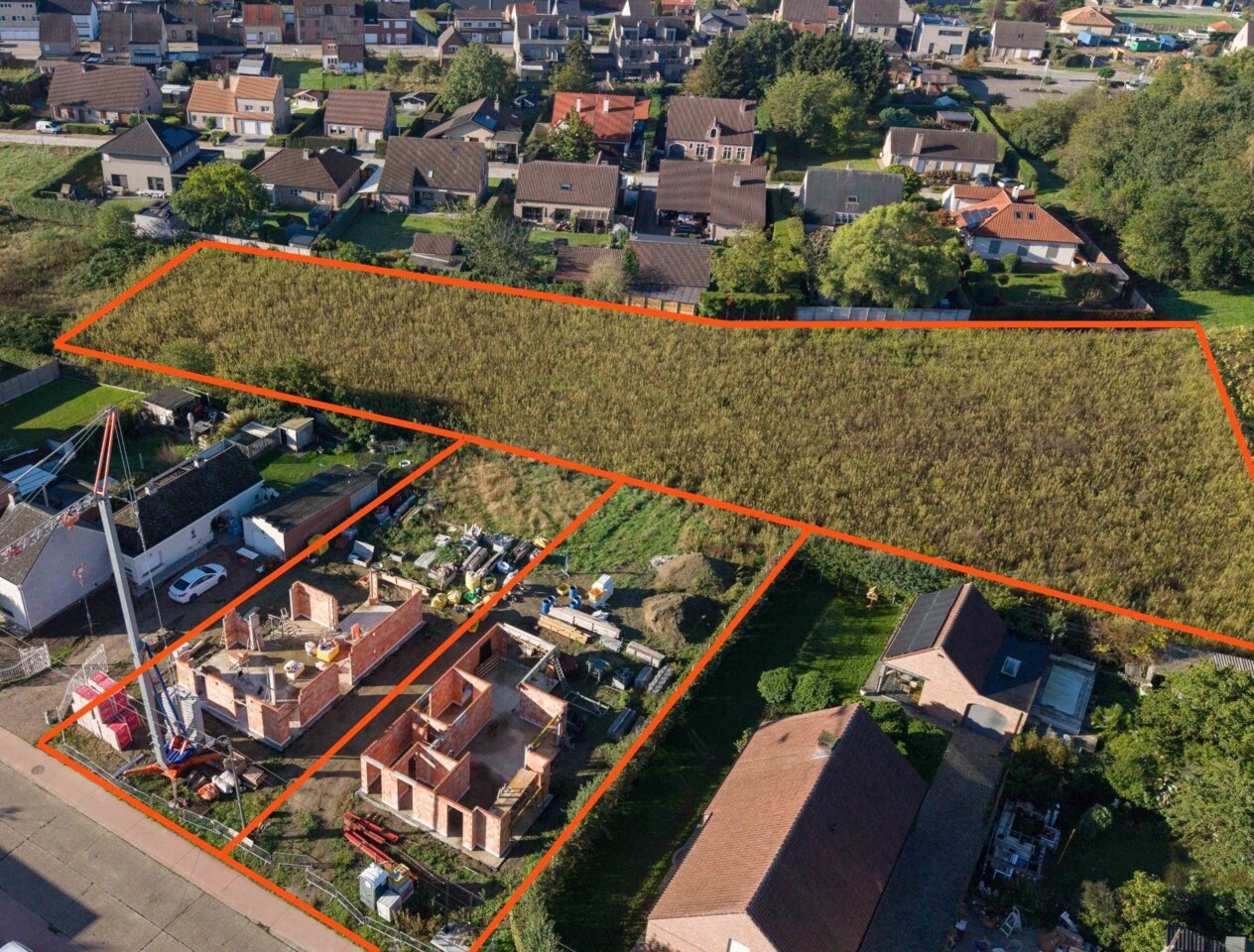 Nieuwbouwproject 6% BTW - 2 open bebouwingen te Hulshout Molenstraat  15 2235 Hulshout 80800554