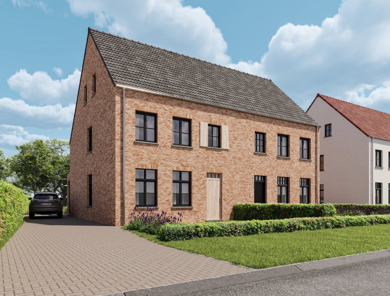BEEK 6 - 6 landelijke nieuwbouwwoningen Beek  33 2275 Lille 79864836