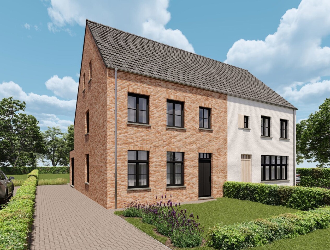 BEEK 6 - 6 landelijke nieuwbouwwoningen Beek  33 2275 Lille 79864840
