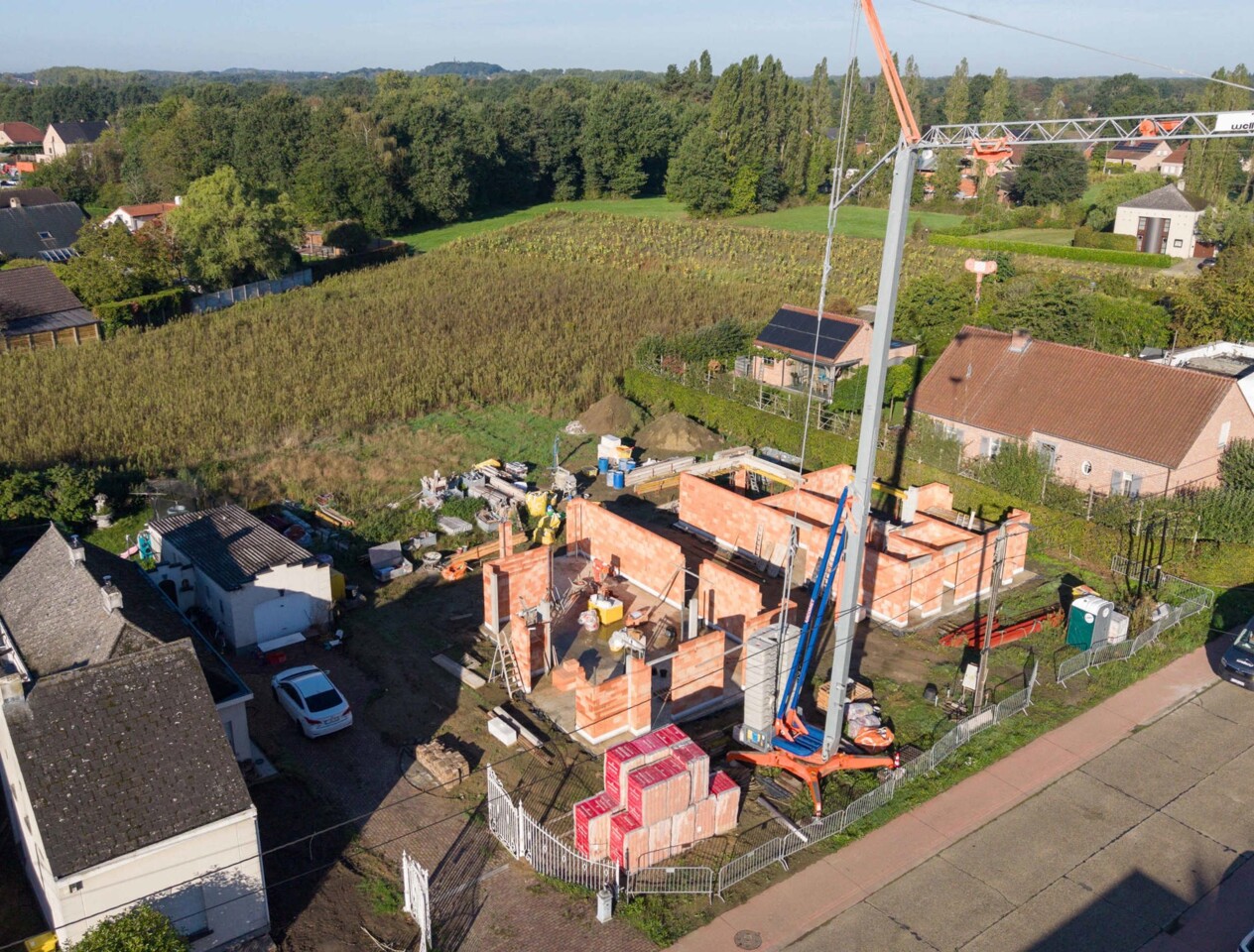 Nieuwbouwproject 6% BTW - 2 open bebouwingen te Hulshout Molenstraat  15 2235 Hulshout 80800555