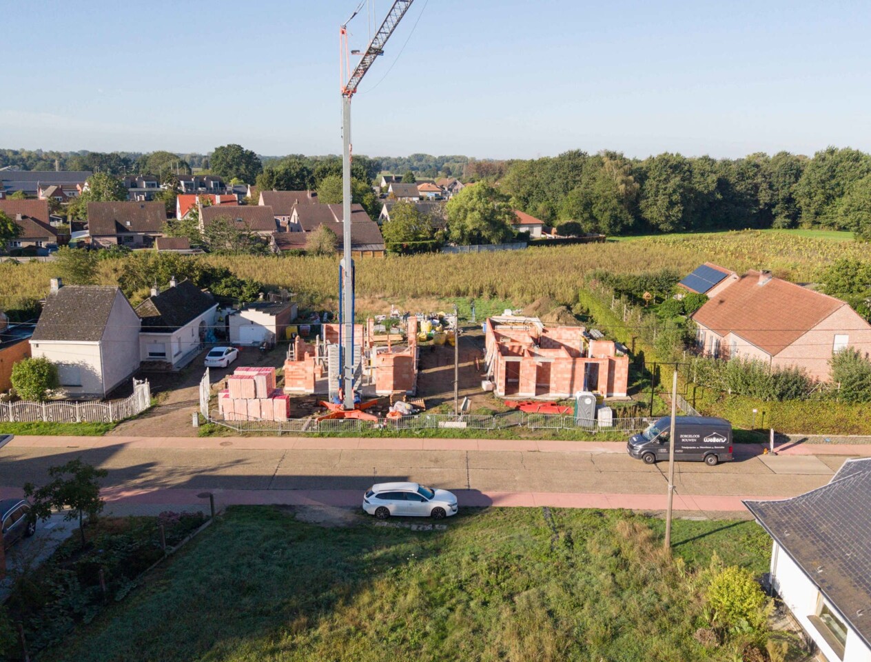 Nieuwbouwproject 6% BTW - 2 open bebouwingen te Hulshout Molenstraat  15 2235 Hulshout 80800556