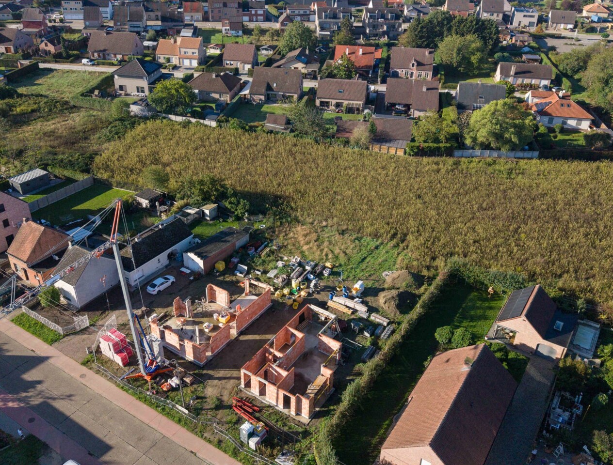 Nieuwbouwproject 6% BTW - 2 open bebouwingen te Hulshout Molenstraat  15 2235 Hulshout 80800557